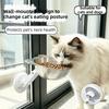 Platzsparende Magnetische Katzennapf Edelstahl Hunde Wassernapf Wandmontierter Hundenapf Hundezwinger