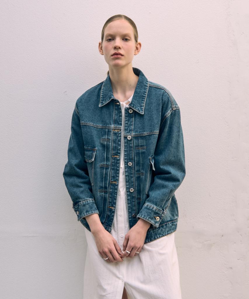 Jucyjudy Boxy Denim Work Jacket Jzjk025A