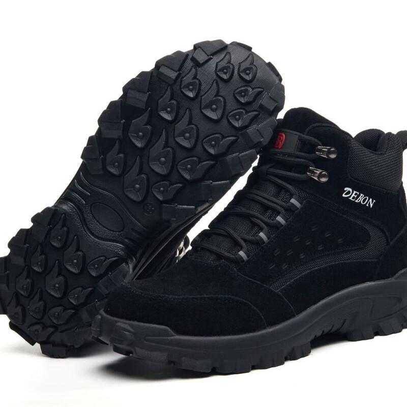 Bo Zong Men s High-Top Safety Work Shoes 36