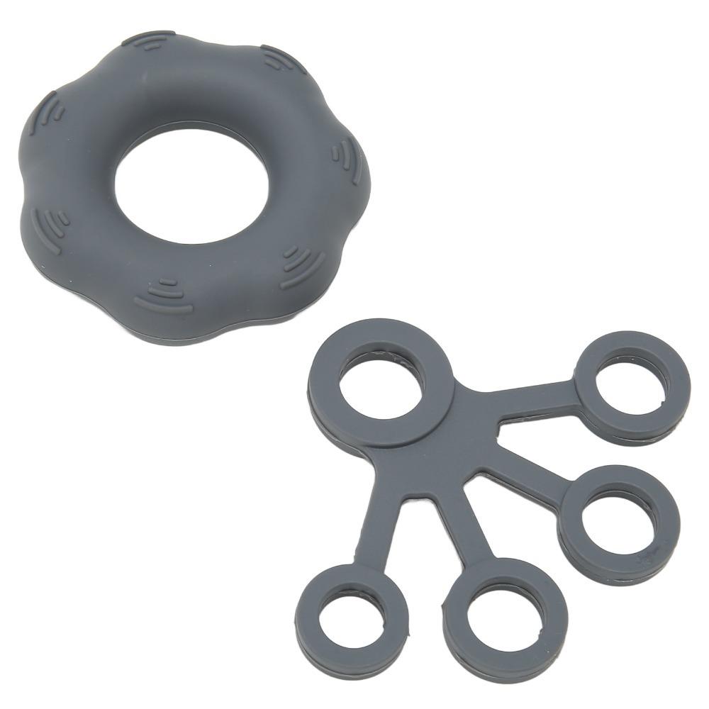 4pcs Silicone Finger Stretcher Flexible Finger Exerciser Hand Grip Strengthener Strength Training