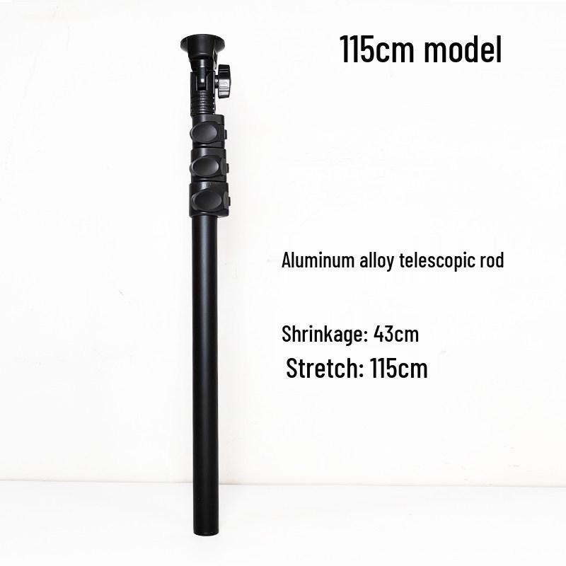 Aluminum Telescopic Selfie Stick & Tripod for Live Broadcasts