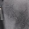 Beautiful Embroidery Button Tee Women's Short Sleeve Cotton Shirt