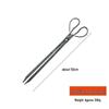 Handmade Long Steel Fire Tongs: Thick, Old-Fashioned Design for Sanitation & Cleaning