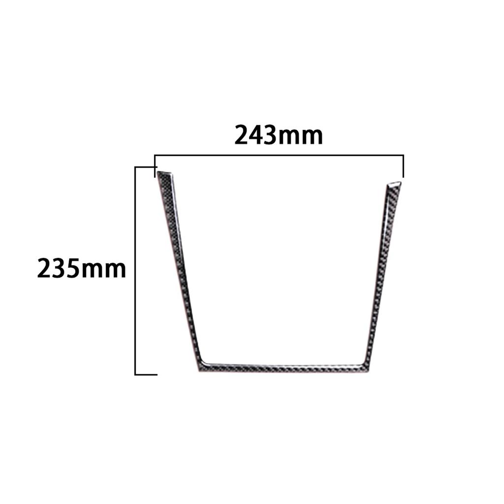 Pokrywa Uchwytu na Kubek Samochodowy Naklejka z Włókna Węglowego Naklejka na Pudełko do Przechowywania do BMW X5 E70 2007-2013 Akcesoria Samochodowe Dropshipping