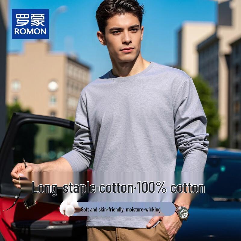 

ROMON Мужской свитшот с круглым вырезом из чистого хлопка L