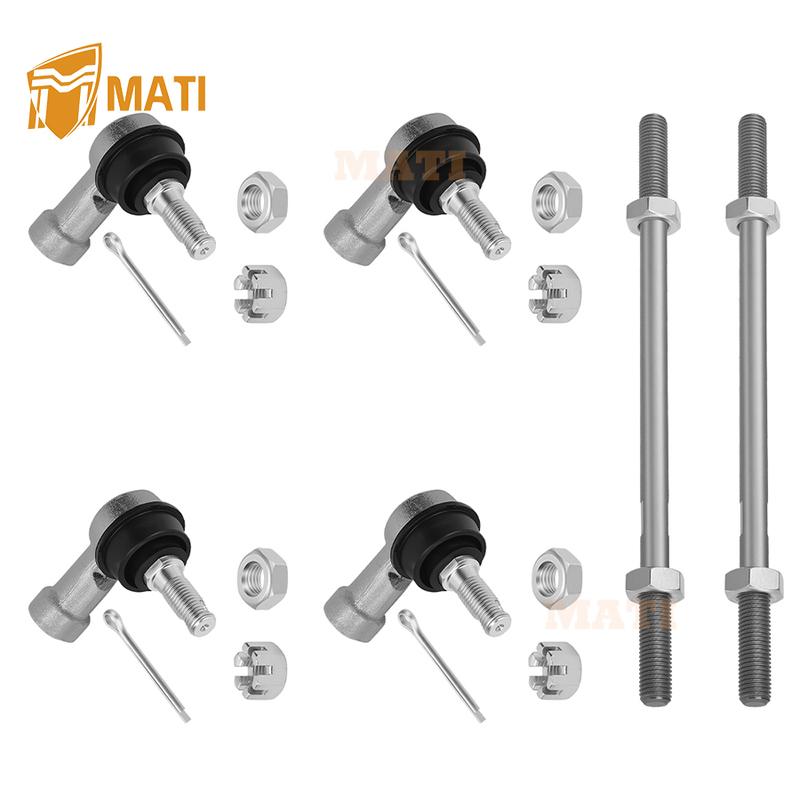 M MATI 2Pcs Tie Rod Set for Polaris Scrambler 50 90 Sportsman 90 2001-2003 0450503 0450504 0450919 0450918