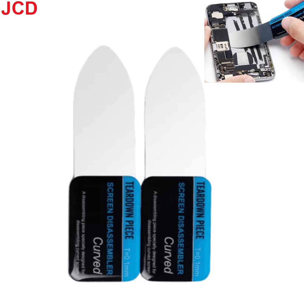 1 pz. Acciaio Metallo Cellulare Schermo LCD Curvo Spudger Apertura Pry Card Strumenti Ultra Sottile Flessibile Cellulare Strumento di Smontaggio
