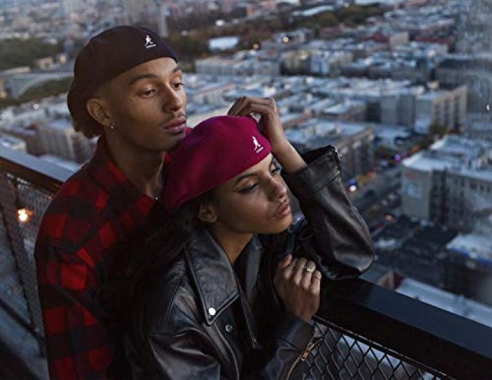 KANGOL Jagdmütze aus Wolle, Baskenmütze, WOLL 504 Standard, RÜCKSEITE NACH VORNE 0258BC 127-169001 107-169001