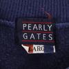 PEARLY GATES made in Japan golf Long sleeve cotton sweat Sweatshirt Logo Men's Used