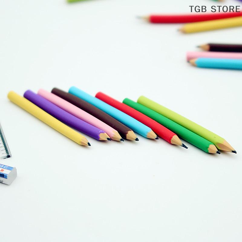 5Pcs Miniature Colored Pens Mini Pencils School Supplies For Dollhouse Kids Pretend Play Toy Accessories