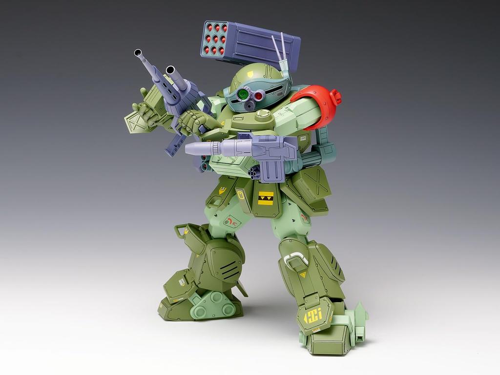 Wave Armored Trooper Votoms Scope Dog Red Shoulder Custom Approximately 19cm Plastic Model Kit 1/24 Scale, Tall, Pre-colored BK-181 (Robot)