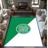 Tappeto Morbido Antiscivolo per Interni con Motivo Calcio Celtic FC, Tappetino Decorativo Sportivo per Camera da Letto