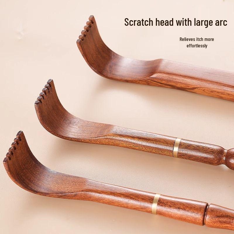 Премиальная чесалка для спины из массива дерева