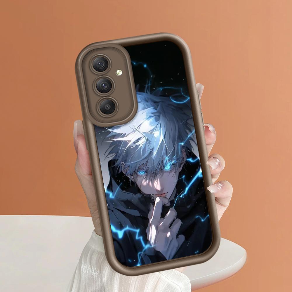 Soft Silicone Square Ladder Printing Pattern Phone Casing Full Cover Camera Shockproof Protection Rubber Case for Samsung