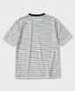 NONBLANK Terry Stripe Half T-Shirt_Black