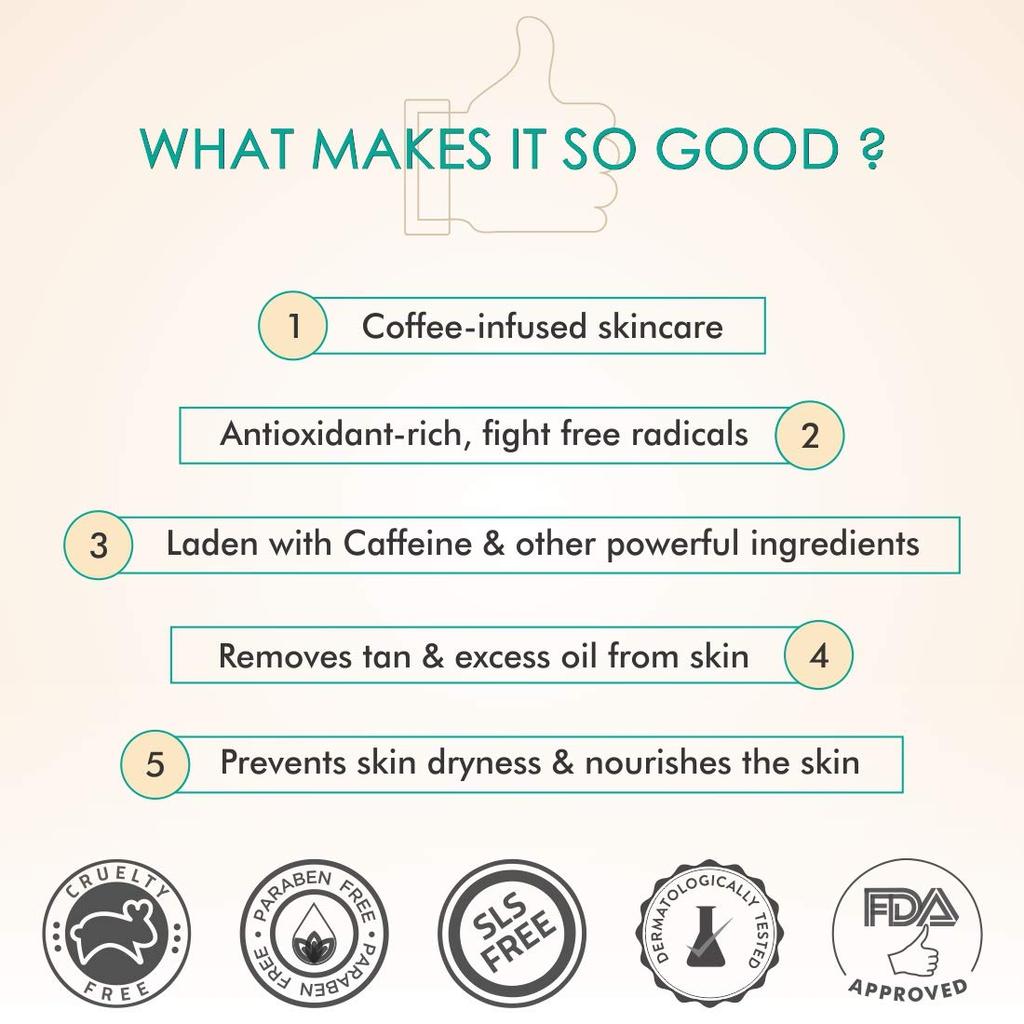 mCaffeine Tan Removal Kit With Coffee Face Scrub & Mask | 100G X Pack of 2 | For Men & Women | All Skin Types