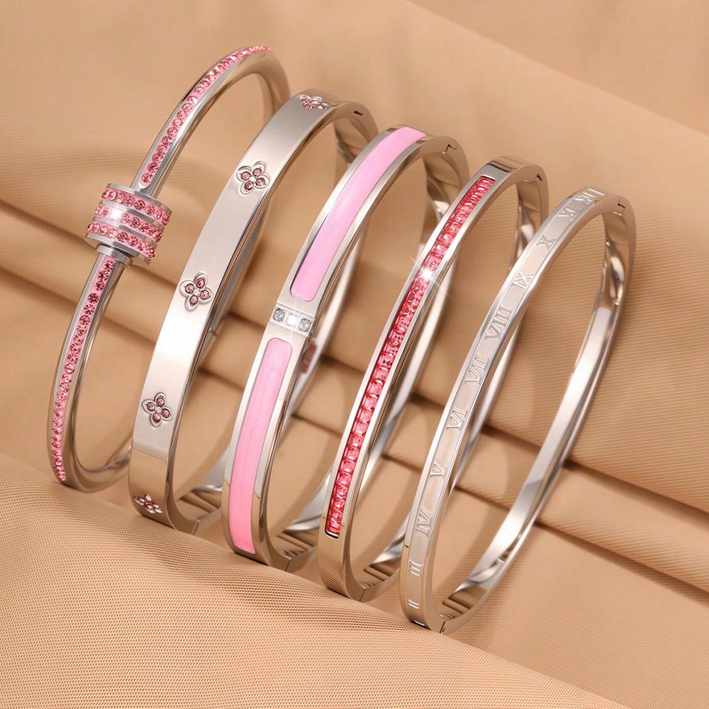 Europäisches & Amerikanisches Luxus Zirkon Stern Armband: Vielseitige, Elegante, Lichtechte Mode für Damen