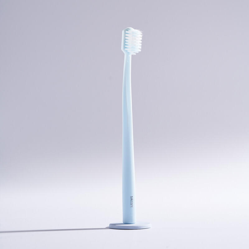 Magnetic Antibacterial Toothbrush 3-piece Set Powder Blue