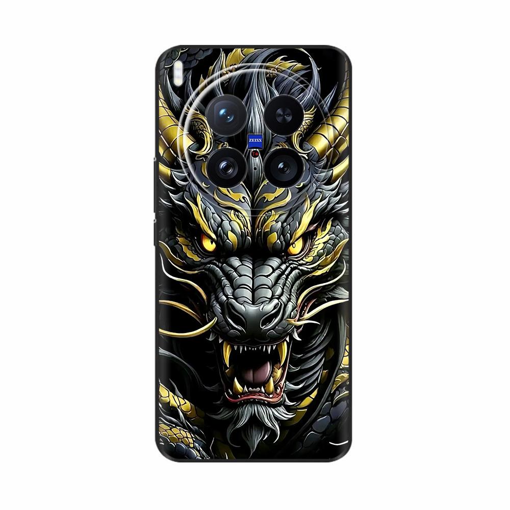 For VIVO X200 Ultra Case Cute Cartoon Painted Back Cover For VIVO X200 Pro Mini X100 Ultra Shockproof Shell Bumper Fundas Para