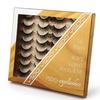 SHIDISHANGPIN16 Pairs Black Eyelashes Natural Long Multi-layer Fluffy Eyelashes 3D Thick Eyelashes Handmade False Eyelashes (L203)