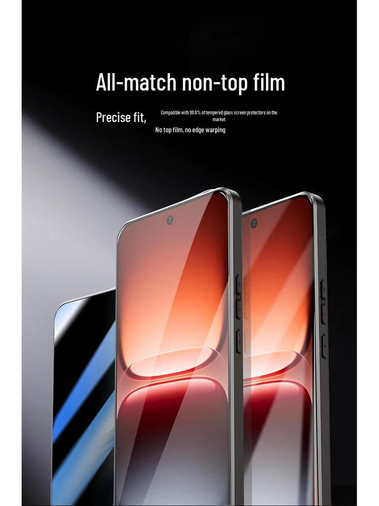 IQOO15 Frosted Metal Lens Frame Case: Sleek, Full-Coverage, Anti-Drop Protection for Men.