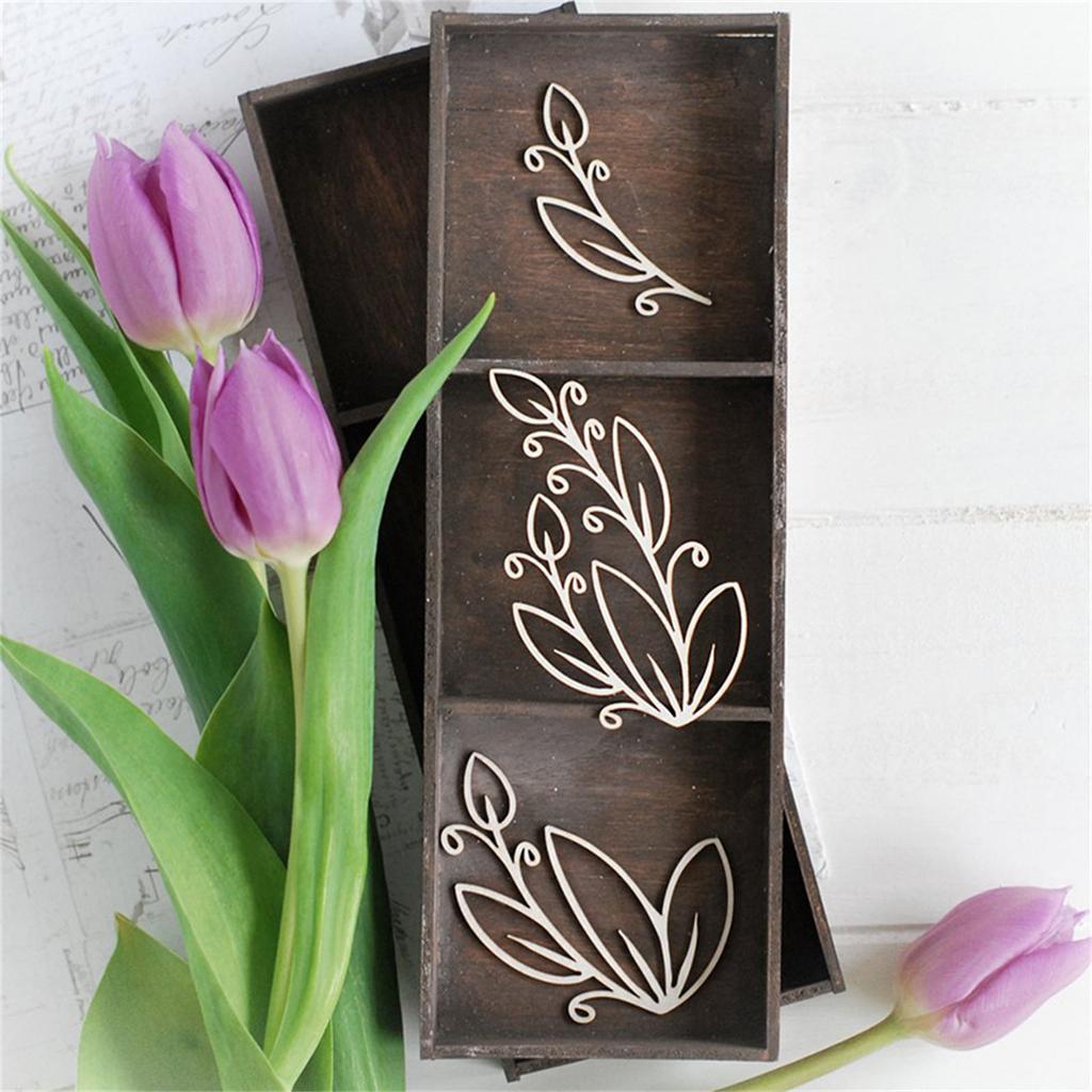 Leaves Cutting Dies Metal Die Cuts Embossing Templates Cuts Stencils for Scrapbooking Journal Card Making Decoration