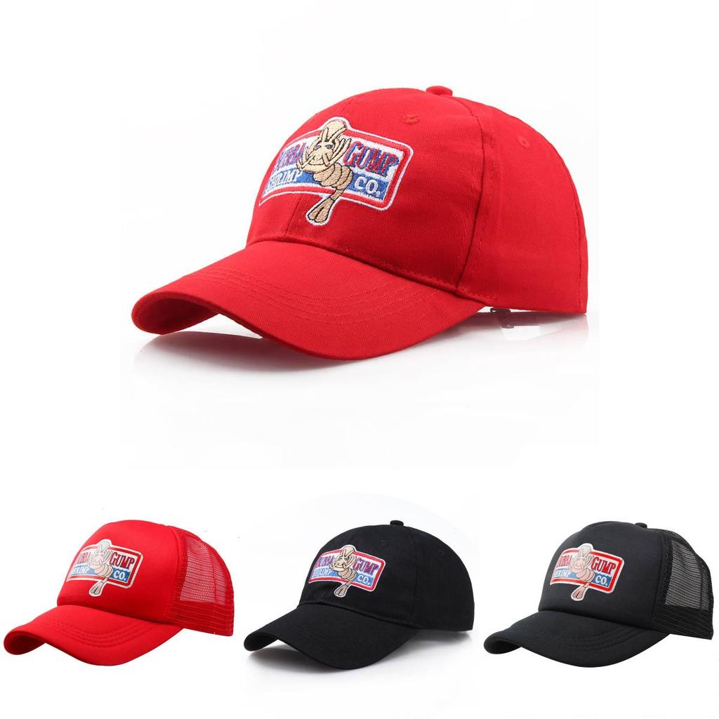 Premium Forrest Gump Bubba Gump Hat Shrimp Co. Embroidered Hat Timeless Appeal