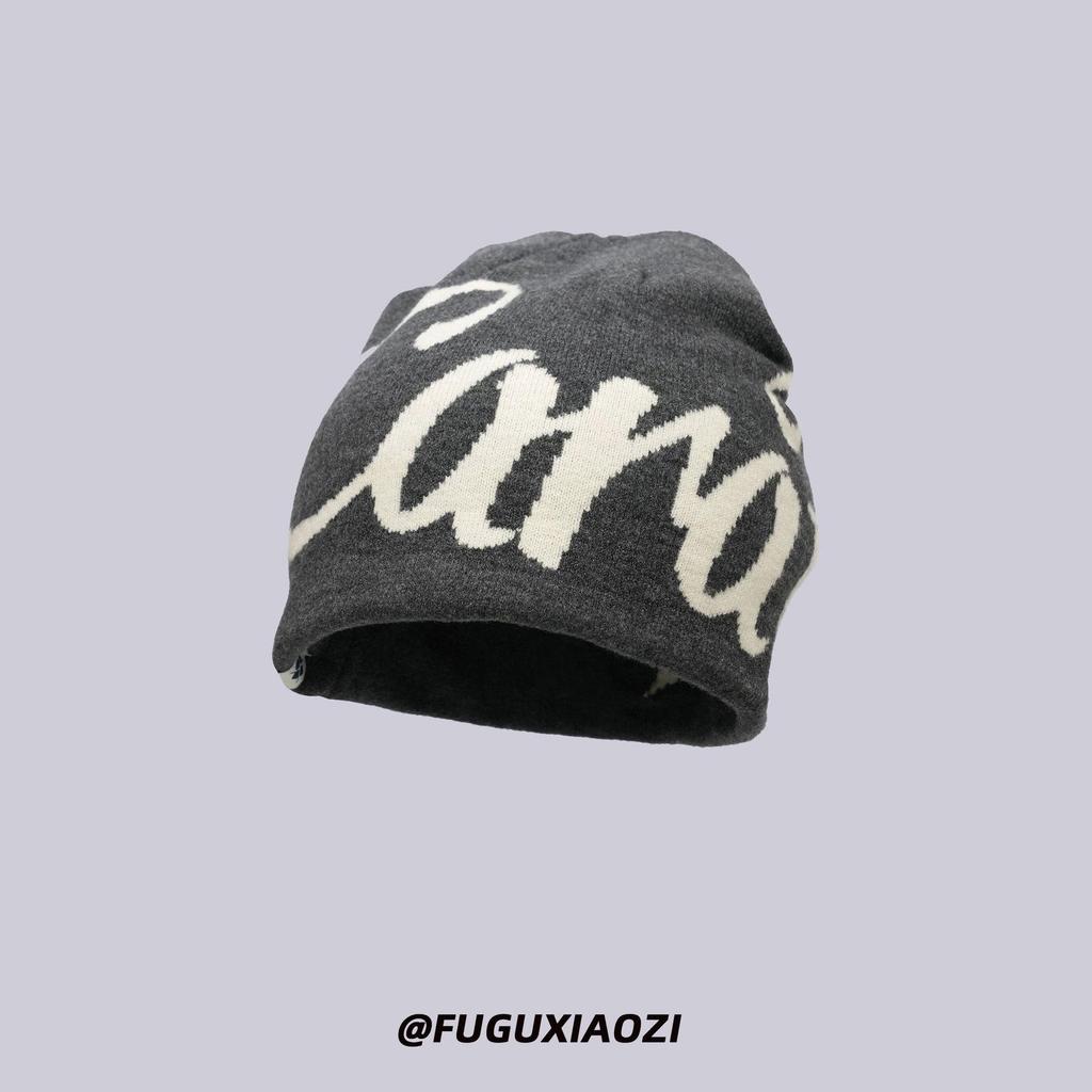 American Street Style Beanie: Trendy Outdoor Mountaineering Wool Hat, Warm & Cold-Proof, for Men & Women, Autumn/Winter