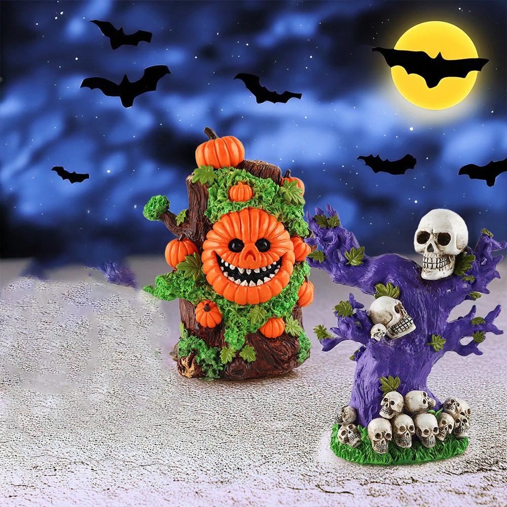 

Хэллоуин Личность Зеленые Украшения Рабочий Стол Модный Смешной Атмосфера Макет Украшения Украшения