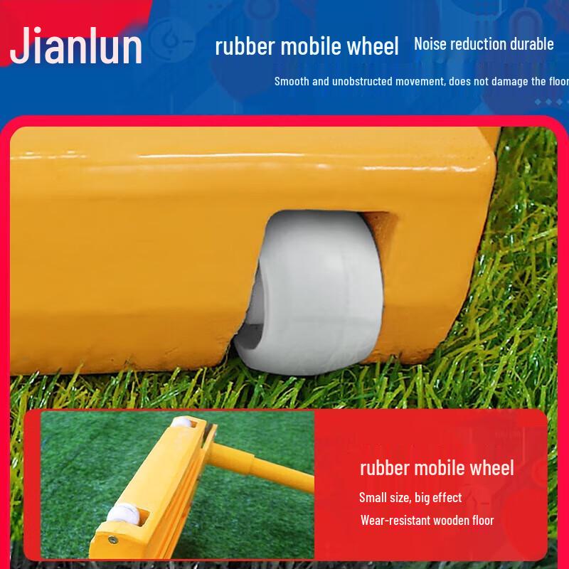 JEEANLEAN Portable Ret Retractable Badminton Net Stand Set