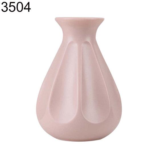 Plastic Shatter-proof Flower Pot Vase Modern Study Room Hallway Wedding Decor