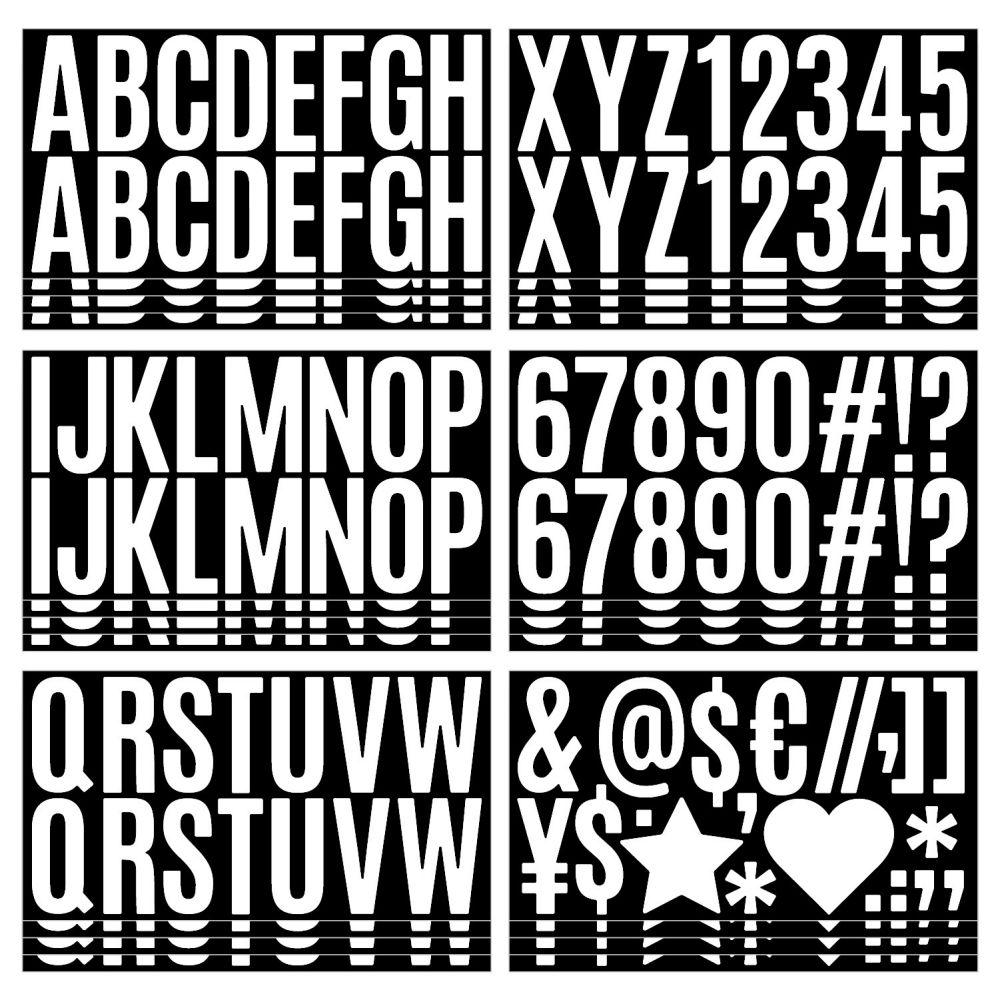 6Pcsset 2.5 Inches Waterproof 26 Alphabet Stickers Colorful Stickers For Grad Cap Decoration And Diy Crafts Making Supplies
