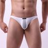 Herren Niedrig sitzende Baumwoll-Slips Dünn Weich Einfarbig Unterwäsche Komfort Atmungsaktiv Hauteng anliegende Slips