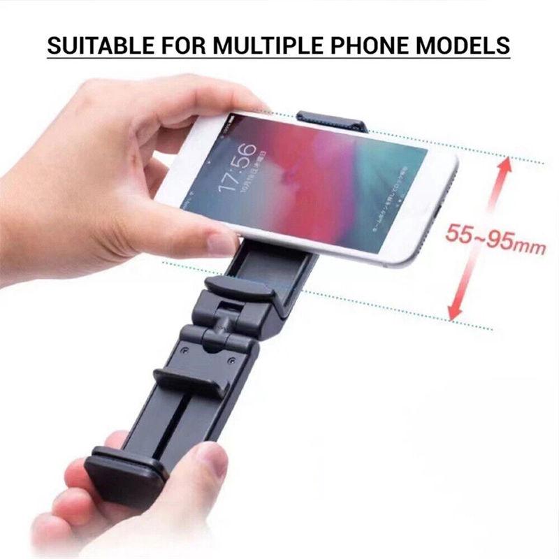 360 Degree Adjustable Mobile Phone Holder Airplane Travel Desk Swivel Foldable Portable Phone Holders Rack GZW