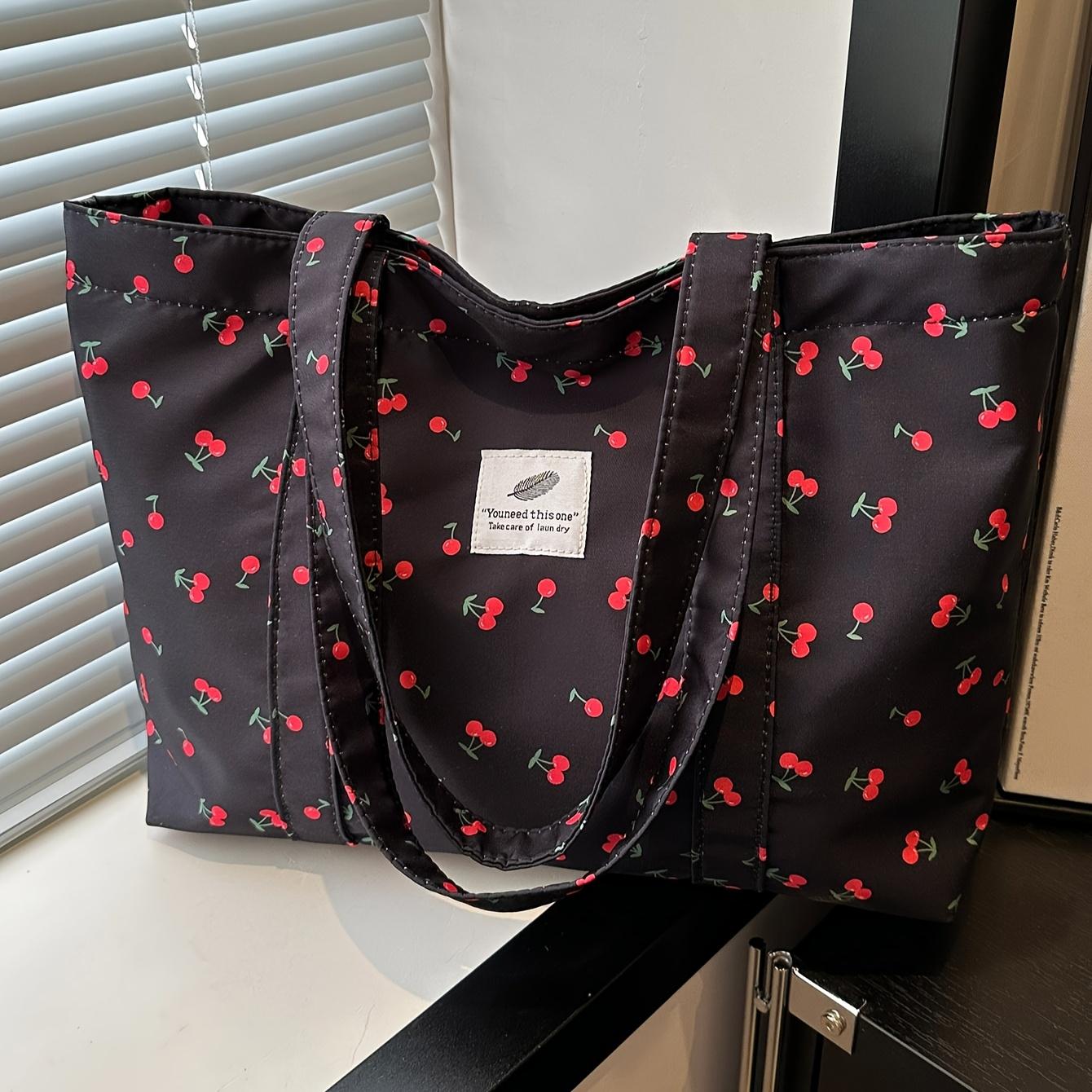 

Women s Large Capacity nylon crossbody bag with zipper and magnetic buckle, lightweight and foldable college style homeless shoulder bag чёрный