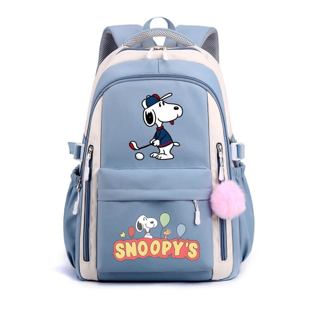 Large Capacity Schoolbag with Shoulder Strap; Student Three-piece Pencil Case Set