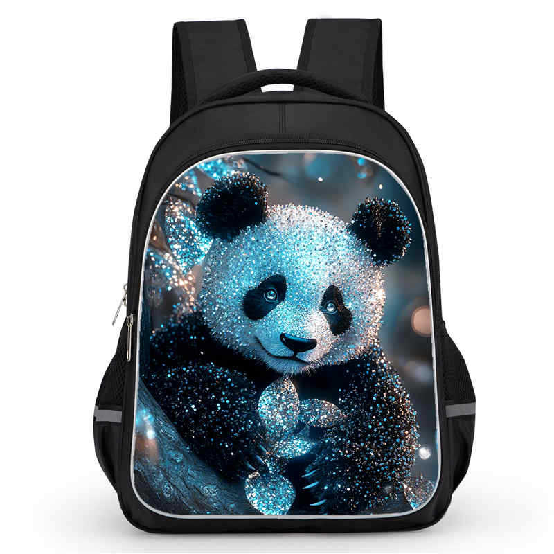 Panda Niedliche Schultasche Verschleißfest Großes Fassungsvermögen Wirbelsäulenschutz Und Anti-Buckel Schüler Party Must-Have Leichter Rucksack