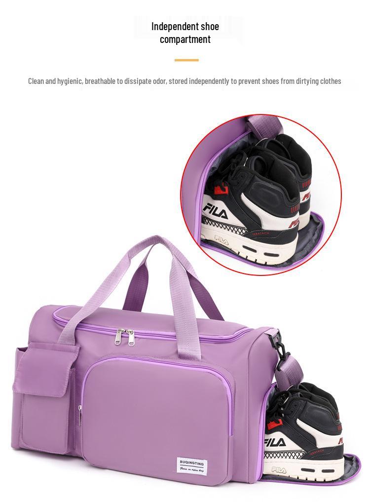 Lightweight Unisex Travel Bag - Large Capacity for Tourism, Business, Sports, and Fitness