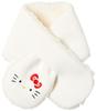 Okamoto Hello Kitty Neck Sanrio Cold Weather 80cm X 12cm Scarf, Warmer, Tippet, Character, Protection, 318-885, Kids, White,