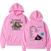Rapper Corta Album Graphic Hoodie Men Women Hip-hop Tracksuit Long Sleeves Vintage Casual Sweatshirts