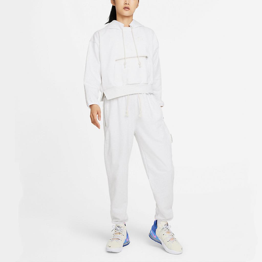 Nike Sweatshirts Women's White Hooded Moderate Regular DA6484-051