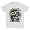 Leisure Crayon Shinchan Cute T Shirt Unisex Oneck Short Sleeve Tops Cotton Summer Clothing