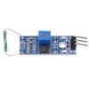 4Pcs 3.3V-5V Reed Module LM393 Comparator Reed Sensor Module Magnetic Reed Module  Security Systems