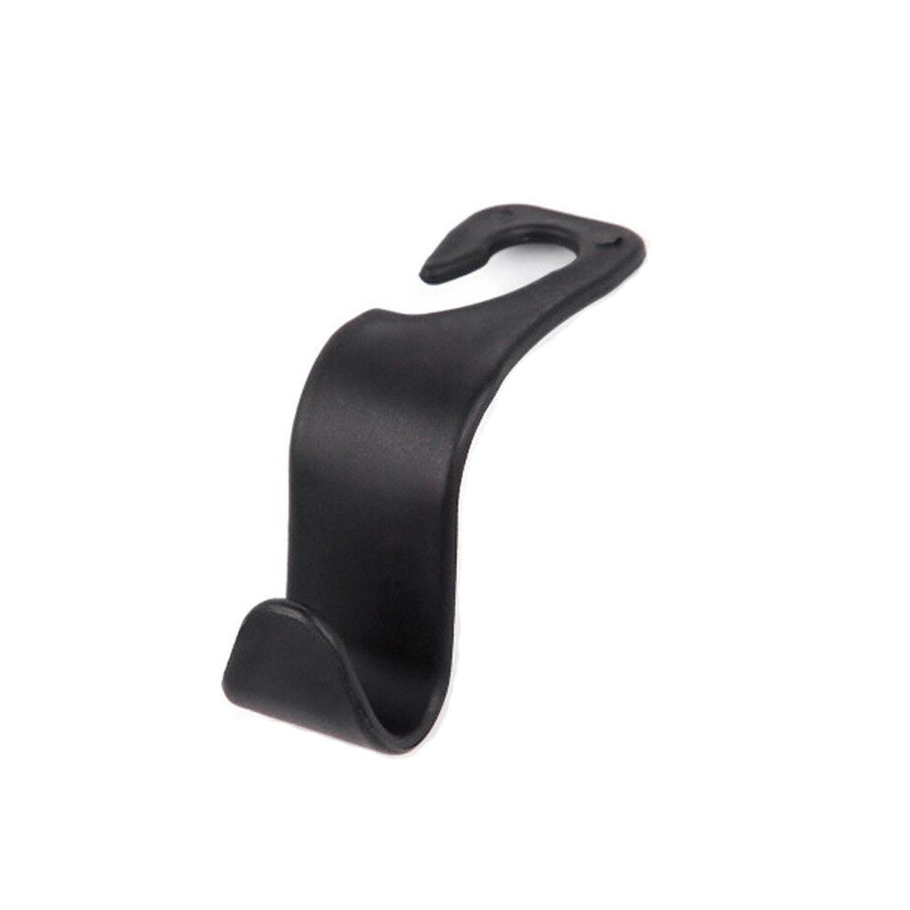 Multi-functional Car Back Seat Hooks Carbon Fibre  Headrest Hanging Holder Rear Seat Storage Bracket Wire Sorter Hook