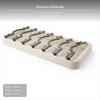Multipurpose Kitchen Organizer Dish Rack, Adjustable Plate & Bowl Drainer, PP Material, Cabinet