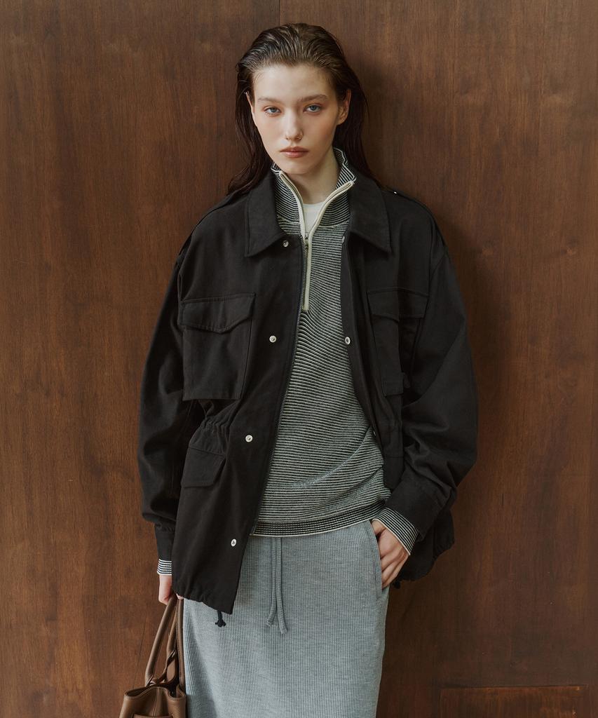 SIYAZU Siot4206 Vintage Field Jacket_Black