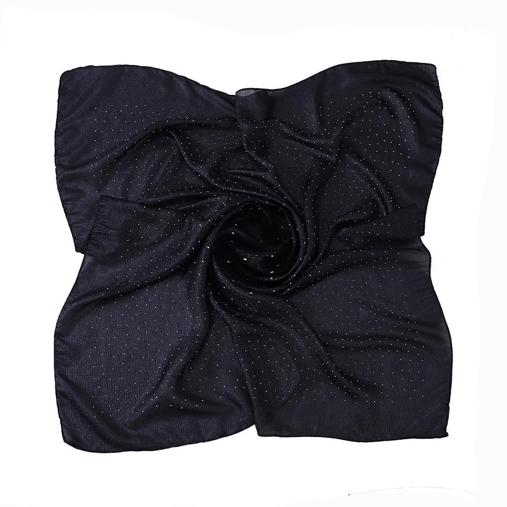 Women Malaysian Square Scarves Foulards Female Bandana Lady Hijabs 90CM