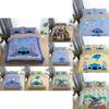 Luxurious 3d Cartoon Stitch Anime Bedding Set With Comforter Cover And Pillowcase