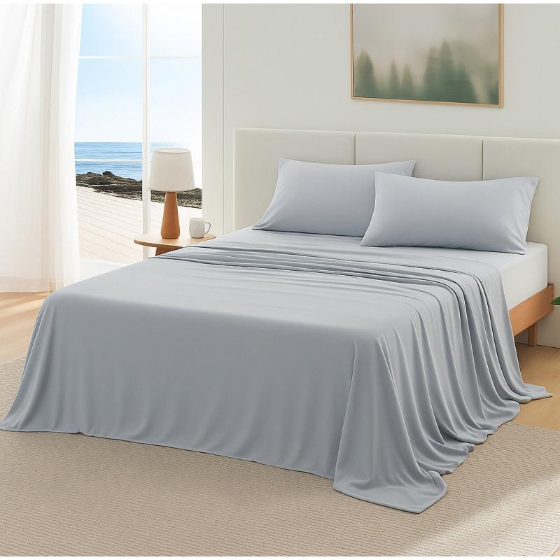 Summer Cooling Blanket Ice Silk Skin-friendly Breathable Lightweight Quilt for Air Conditioner Room Travel Blanket for Camping