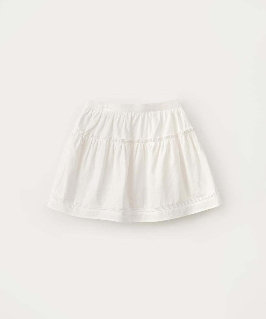 Sseomweeobeoteo Soy Shirring Mini Skirt - Ivory